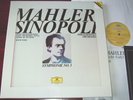 MAHLER SYMPH 5 2-LP SINOPOLI DG 415476 DIG W GERMANY NM