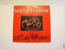 SHEER TERROR, JUST CAN'T HATE ENOUGH VINYL LP