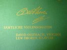 Beethoven Violin Sonatas - Oistrakh, Oborin - Philips