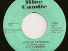 RARE MIAMI MODERN SOUL J.P ROBINSON ON BLUE CANDLE HEAR