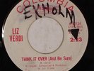 LIZ VERDI Think It Over COLUMBIA NORTHERN SOUL Promo 45
