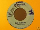 FUNK SOUL 45 Ella Fitzgerald *Sunshine Of..* HEAR RARE