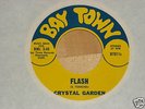 CRYSTAL GARDEN 'Flash'/'Peach Fuzz Forest' pop-psych 45