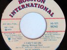 rare Texas Soul Funk 45 WILD HONEY i can't go on Listen