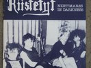 RIISTETYT: Nightmares in darkness LP 1984 - Finland HC