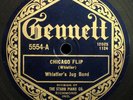 WHISTLER'S JUG BAND, Gennett 5554 rare early jug 78