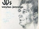 WAYLON JENNINGS   JD's   BAT LABEL: AUTOGRAPHED