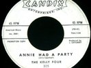 KELLY FOUR Eddie COCHRAN Candix WLP 45 Rockabilly '63 
