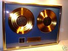 Queen Greatest Hits 2 goldene Schallplatte gold record
