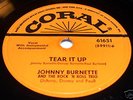 JOHNNY BURNETTE 78 rpm Coral 61651 ROCKABILLY vg++