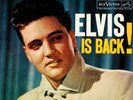 ELVIS PRESLEY LP ELVIS IS BACK LIVING STEREO w/OUT STIC