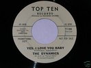 Northern Soul 45 Dynamics, I Love You Baby, Top Ten WLP
