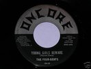 Northern Soul 45 Four Gents, Young Girls Beware, Oncore