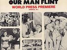 OUR MAN FLINT  PREMIERE PROMO LP  JERRY GOLDSMITH