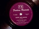 Lightning Slim-Feature 3006 (his 1st record) E+