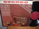 SR 90225   JOSEPH SZIGETI   BRAHMS VIOLIN CONC  LP VG++