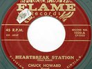 Chuck Howard on Flame Cincinnati Rockabilly -Mint/Hear