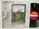 LED ZEPPELIN IV RARE 1971 UK PLUM LBL ORIG LP UNPLAYED