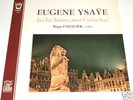 YSAYE Six violin sonatas - REGIS PASQUIER on rare ARION