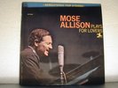 MOSE ALLISON-Plays For Lovers-Prestige -Rare/Nice