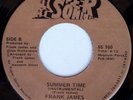 rare Modern Soul 45 FRANK JAMES summer time Listen
