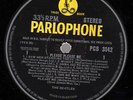 BEATLES  PLEASE PLEASE ME LP STEREO YELLOW AND BLACK