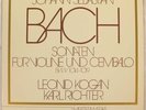 EURODISC ED.1 STEREO BACH VIOLIN SON. KOGAN 2 LP NM