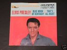 Elvis Presley Gold Standard 45 + P/S That's All Right