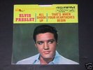 Elvis Presley Gold Standard 45 + P/S All Shook Up