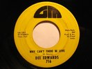 Northern Soul Funk 45 DEE EDWARDS on GM Why Can't HEAR