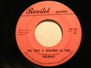 Northern Soul 45 HOLIDAYS on REVILOT All That Is HEAR