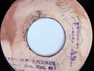 rare Jamaica Reggae Blank 45 ERIC MONTY MORRIS back