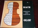 THEO OLOF BACH 6 SONATAS VIOLIN SOLO 3LP