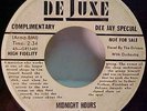 Rare 1955 THE DRIVERS Doo Wop DELUXE Dee Jay Bio Label