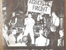 RARE Punk-Agnostic Front-United Blood-w/ Insert-NICE