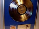 Iron Maiden Platin Schallplatte Platinum Record goldene
