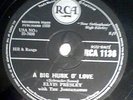 ELVIS PRESLEY A Big Hunk Of Love UK 1959 78 RPM