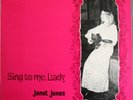 JANET JONES SING TO ME LADY ORIG MIDAS LABEL UK LP M-