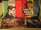 CHET BAKER  4 LP RECORDS MILAN  SINGS  QUARTET  STRINGS