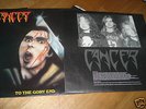 CANCER - to the gory end RARE 1ST ISSUE LP VINYL SOLUTI