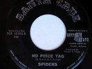 rare Garage Psych Rock 45 SPIDERS, Alice Cooper