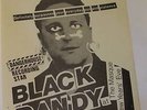 Black Randy Masque New Years Eve 1977 Punk Flyer RARE
