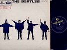 THE BEATLES Help ORIGINAL UK YELLOW & BLACK STEREO LP