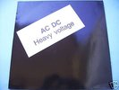 AC/DC - Heavy voltage VERY RARE LIVE LP 1978