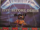 METALLICA - Live Before Death    RED-VINYL + 7
