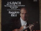 BACH VIOLIN SONATAS&PARTITAS Ruggiero Ricci 3LP BOX