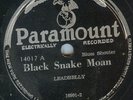 78-PRE-WAR BLUES-LEADBELLY-BLACK SNAKE MOAN-PARAMOUNT