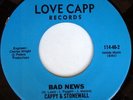 rare Modern Soul 45 CAPPY & STONEWALL on LOVE CAPP