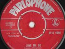 THE BEATLES Love Me Do 1962 UK 1st PRESS PARLOPHONE 7