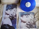 MADONNA TRUE BLUE NEW ZEALAND BLUE VINYL AND POSTER
